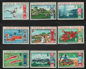 Cayman Islands 1969 Elizabeth Pictorial set Sc# 210-24 NH