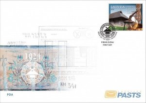 Latvia Lettland Lettonie 2024 Open air ethnography museum FDC