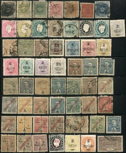 PORTUGUESE INDIA Postage Colony Stamp Collection Used Mint LH