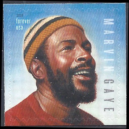 #5371 (55c Forever) Music Icons Marvin Gaye 2019 Mint NH