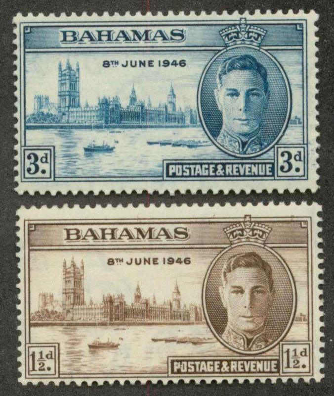 Bahamas 130-131 Mint F-VF NH