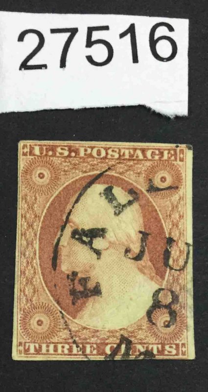 US STAMPS  #11 USED LOT #27516