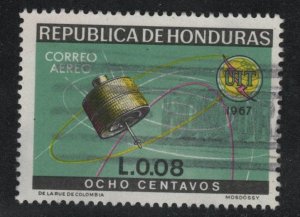 Honduras  Scott C440 Used ITU Satellite stamp