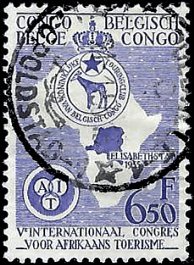BELGIAN CONGO   #299 USED (3)