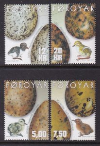 Faroe Islands 418-420 Birds MNH VF