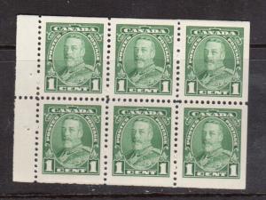 Canada #217b VF/NH Booklet Pane