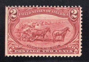 US Stamp Scott #286 Mint Never Hinged SCV $65