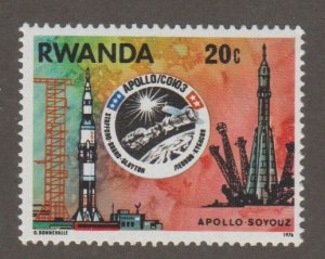 Rwanda 771 Apollo space program - MNH