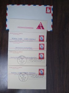 XL item US small group of postal stationery
