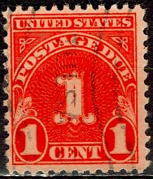 USA; 1931: Sc. # J80. O/Used Single Stamp