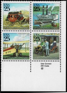 United States 2434-2437 zip block - MNH - LR