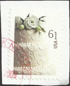 # 4398 USED WEDDING CAKE