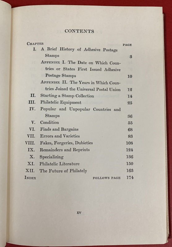 Stamp Collecting: A Handbook for the General Collector, by Richard Curle, 1957 