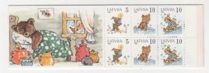 LATVIA, Booklet, 1992, Margarita Staraste, 5s., 10s. both x2