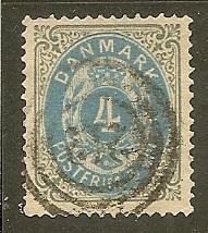 Denmark     Scott  26     Numeral     Used