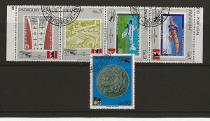 Thematic Stamps Transports - PARAGUAY 1987 BERLIN AIRCRAFT  5v used