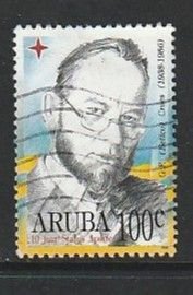 1996 Aruba - Sc 133 - used VF - 1 single - Gilberto Francois Croes