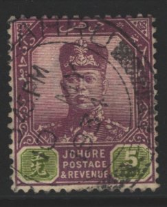 Johore Sc#107 Used