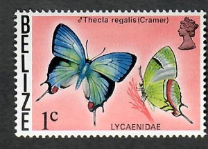 Belize #346 Butterfly MNH single