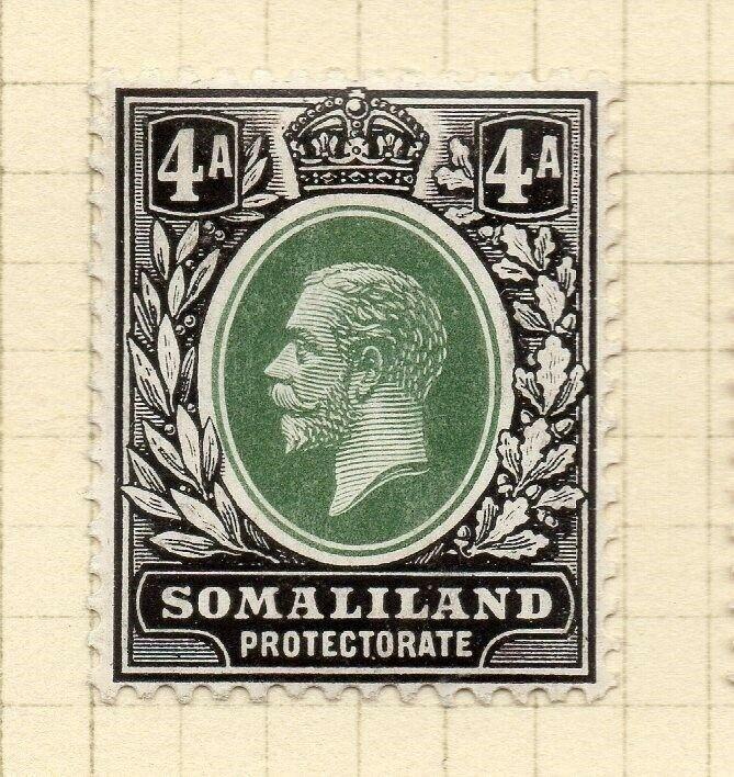 Somaliland Protectorate 1912 Early Issue Fine Mint Hinged 4a. 297821