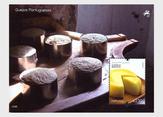 Portugal stamps 2011. - Portuguese Cheeses  - Miniature Sheet