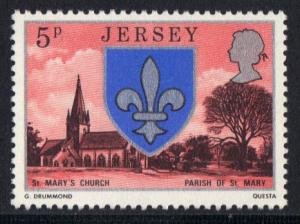 Jersey  1976  MNH  Parish Arms and views  5 p.   #