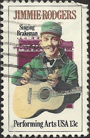 # 1755 USED JIMMIE RODGERS AND LOCOMOTIVE