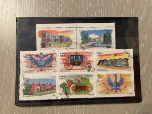 Worldwide : 5 different topical issues  (5 photos) with Very Fine stamps