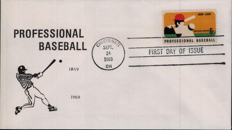 US Baseball First Day and Commemorative Covers #1381, 2619 - Phillies Centennial