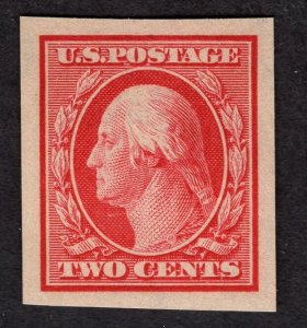 US #384 Extra Fine/Superb, w/Original Gum. Never Hinged.