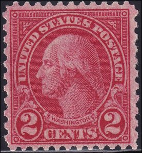 US Scott #579, Mint, OG, NH, F/VF Centering, SCV $92.50