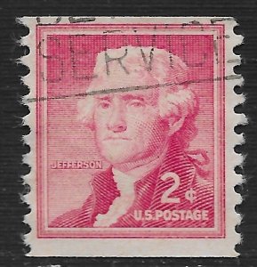 US #1055 2c Thomas Jefferson