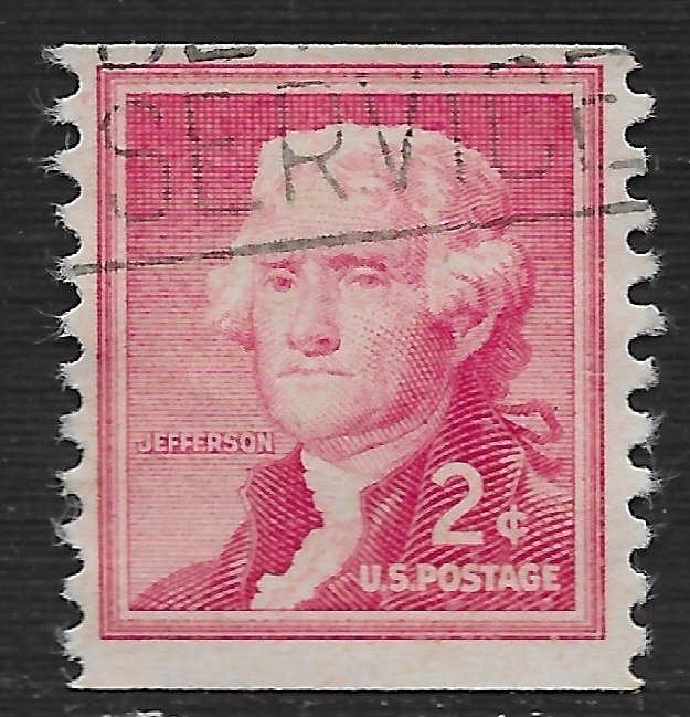 US #1055 2c Thomas Jefferson