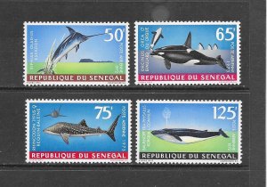 FISH -SENEGAL #C115-18  MNH