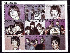 Tanzania 1334 MNH 1995 Beatles (ap2785)