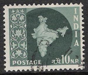 India #281 Map of India Used