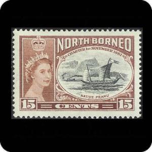 North Borneo - Scott # 277 - MH
