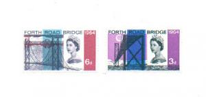 Great Britain 1964 Sc 418-9 Forth Road Bridge MLH