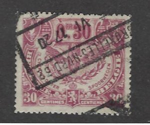 Belgium SC Q86 Used Fine SCV$27.50...Nice Bargain!