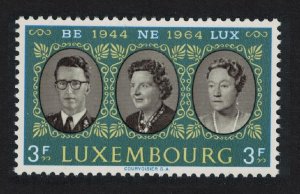 Luxembourg 20th Anniversary of BENELUX 1964 MNH SG#747 MI#700