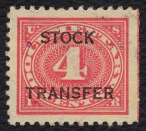 #RD3 4c Stock Transfer, Used [13] **ANY 5=FREE SHIPPING**