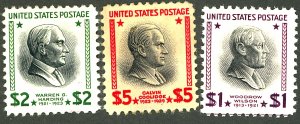 U.S. #832-834 MINT MIXED CONDITION