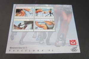 New Zealand 1992 Sc 1103a Olympic MS MNH