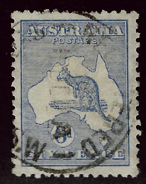 Australia SC#48a Used VF SCV$20.00...A very Popular Country!!