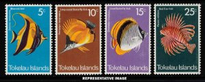 Tokelau Scott 45-48 Mint never hinged.