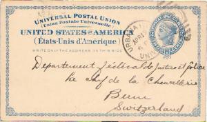 United States Illinois Univ. Sta. Urbana 1910 numeral duplex  2c Blue Liberty...