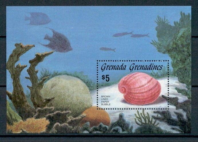 Gren. of Grenada - Mi. Sheet 112 (Shells) - MNH - L1580