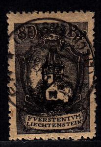 Liechtenstein, #68, used, CV$67.50