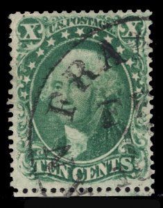 MOMEN: US STAMPS #32 USED VF/XF PF CERT LOT #83445