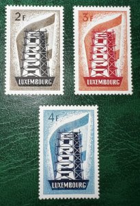 LUXEMBOURG 1956 Europa Set MNH High Quality Stamp Set HCV